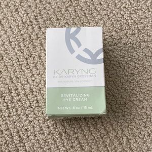 NEW Karyng By Dr. Karyn Grossman Revitalizing Eye Cream Luxury 0.5 fl oz NIB